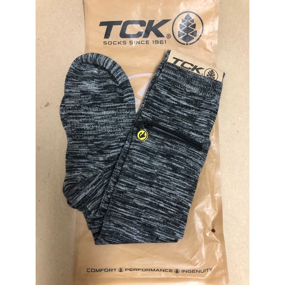 TCK IQ Unisex Stash & Dash Performance Zip Pocket High Socks California Bears